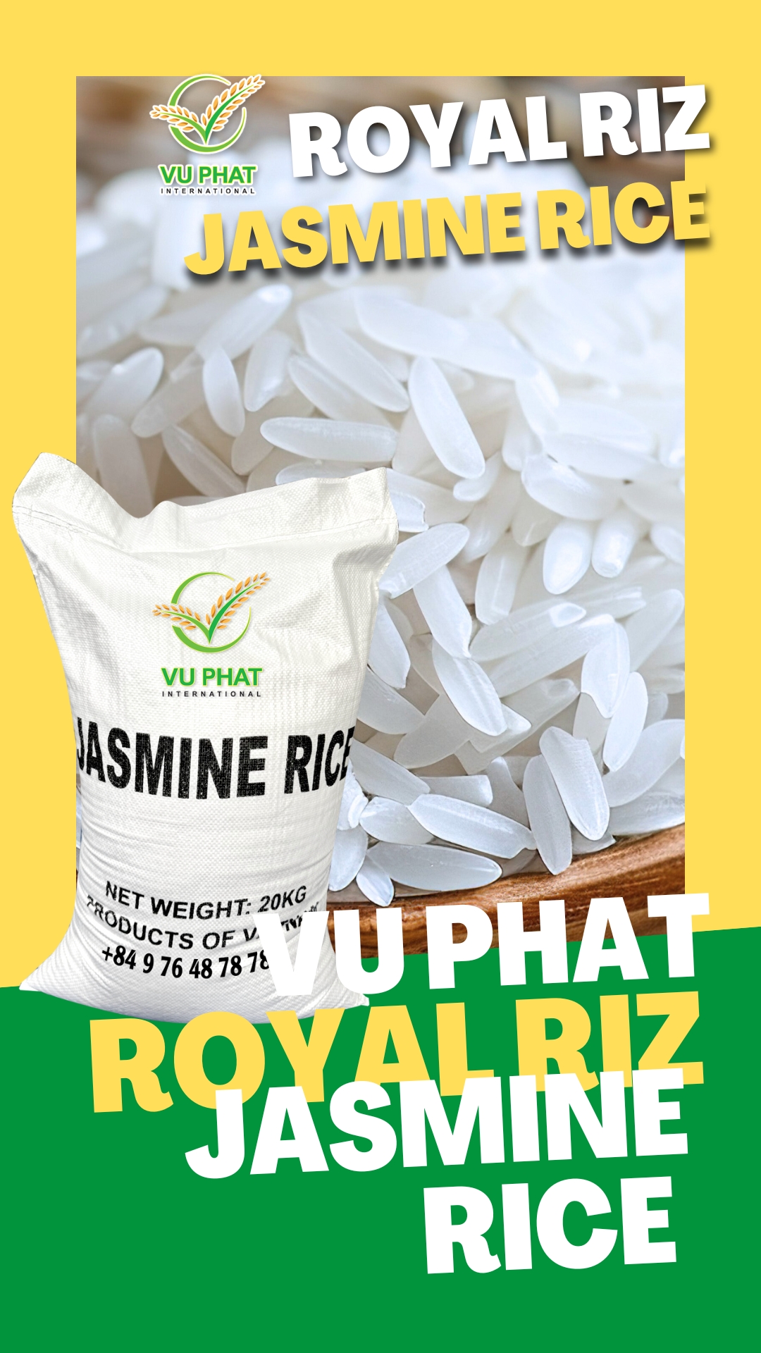 #Royaljasminerice #jasminebrad3coins #VuPhatInternationalcoltd #Vietnamriceexporter #reel #reelsfbシ #reelsfacebook #reelsfypシ #japonica #DT8 #reelsviral #reelsfb #reels #ProductIntroduct (2)