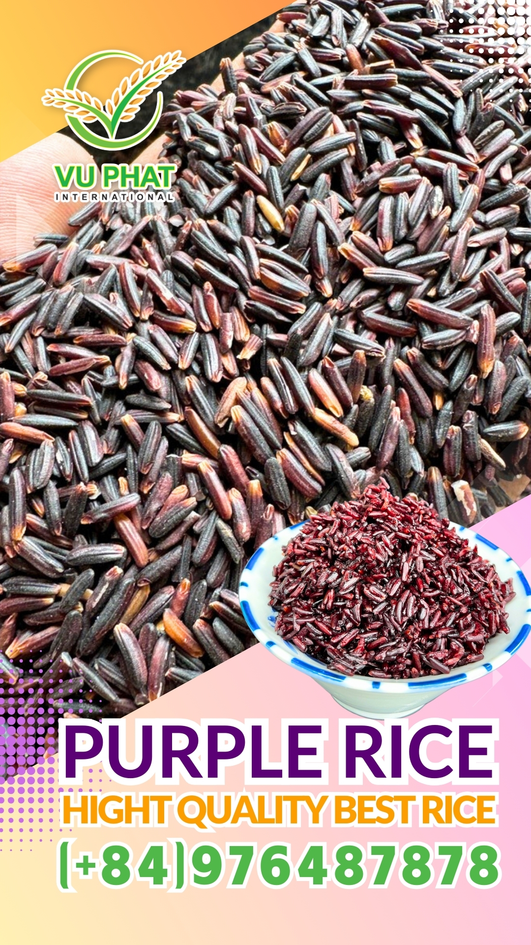 Vuphat Purple Best Rice
